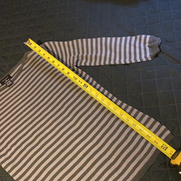 Studio G collection shirt, small, color light gray with dark gray stripes - Picture 13 of 15